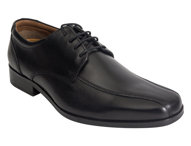 Wizfort Prestige Leather Sole Bicycle Toe Lace Up Shoe for Men