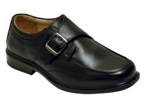 Benelaccio Boys Shoes, Boys Dress Shoes, Black Velcro Shoes, Black Boys Shoes