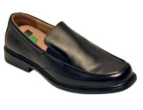 Benelaccio Boys Loafers with Buckle, Boys Slip On Shoes, Black Loafers for Boys