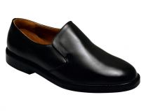 Wizfort Mens Loafers, Black Slip On Shoes, Open Loafers for Men