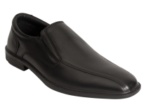 Wizfort Lightweight Black Loafers, Classy Slip Ons for Men