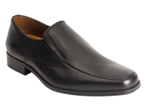 Wizfort Black Slip On Shoes, Dress Loafers for Men